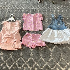3 4T spring girl outfits